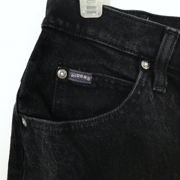 Lee Riders Straight Leg Jeans Black 16P - Picture 3 of 6